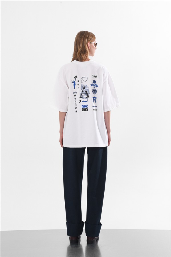 ARPYES LUCKY T-SHIRT WHITE